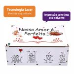 Caixa Organizadora Nosso amor Perfeito 23X17X9cm Mdf