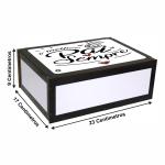 Caixa Organizadora Pai Sempre 23x17x9 Cm Mdf