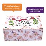 Caixa Organizadora Presente Para o Dia Das Mães  23x17x9 cm Mdf