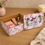 Caixa Organizadora Presente Para o Dia Das Mães  23x17x9 cm Mdf