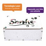Caixa Organizadora Sonhe 23x17x9 Cm Mdf