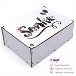 Caixa Organizadora Sonhe 23x17x9 Cm Mdf