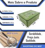 Caixa Organizadora Viva a Sua Verdade 23X17X9cm Mdf 