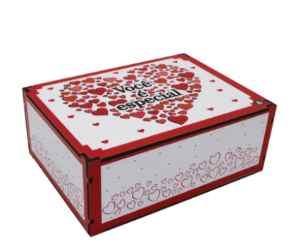 Caixa Organizadora Você é Especial 23X17X9cm Mdf 