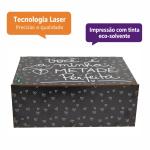 Caixa Organizadora Você é minha Metade Perfeita 23X17X9 Cm Mdf