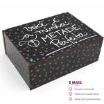 Caixa Organizadora Você é minha Metade Perfeita 23X17X9 Cm Mdf