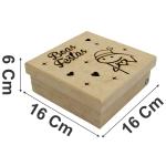 Caixa Boas Festas 16X16X6CM