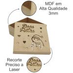 Caixa Boas Festas 16X16X6CM