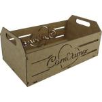 CAIXOTE 3MM LASER COM AMOR 26X15X11CM