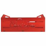 Caixote com amor decorado vermelho