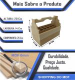 CESTINHA ESMALTE COM GAVETA 25X14X20CM MDF CRÚ