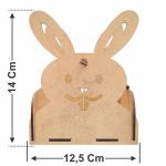 Cesto caixote coelho com alça