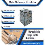 Cofre Urna Adesivada Modelo Cachorrinho mdf