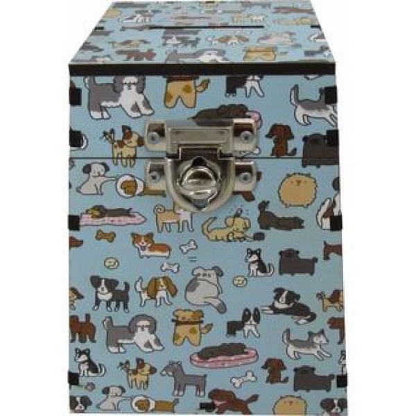 Cofre Urna Adesivada Modelo Cachorrinho mdf