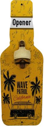 Abridor Para Parede Garrafa California Simples Mdf Abridor Para Parede Garrafa California Simples Mdf