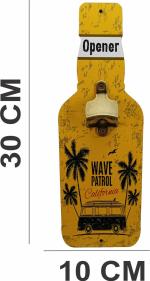 Abridor Para Parede Garrafa California Simples Mdf Abridor Para Parede Garrafa California Simples Mdf