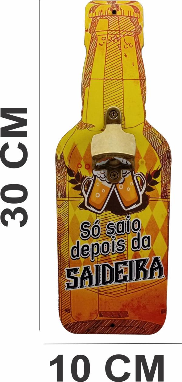 Abridor Para Parede Garrafa Saideira Simples Mdf Abridor Para Parede Garrafa Saideira Simples Mdf