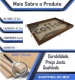 BANDEJA AD. COFFE GRAOS  ALÇA METAL 44X32X3CM BANDEJA AD. COFFE GRAOS  ALÇA METAL 44X32X3CM