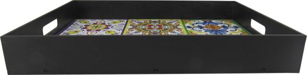 BANDEJA RETA AZULEJO GRANDE 43,5X31,5X6CM