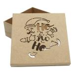 Caixa Natal Papai Noel 16X16X6CM