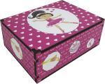 Caixa Organizadora Bailarina 23X17X9cm Mdf 