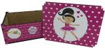 Caixa Organizadora Bailarina 23X17X9cm Mdf 