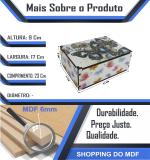 Caixa Organizadora Borboletas  23X17X9cm Mdf