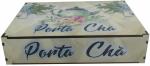 Caixa Organizadora Porta Chá 29x21x6,5cm Mdf 