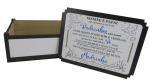 Caixa Organizadora Convite Batizado Madrinha Azul 23X17X9cm Mdf 