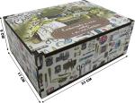 Caixa Organizadora Costura 23X17X9cm Mdf 