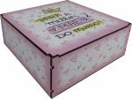 Caixa Organizadora Para a Melhor Mãe do Mundo  26x26x10cm  Mdf 