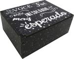Caixa Organizadora Você é o inesperado mais esperado  23X17X9cm Mdf 
