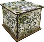 Caixa Organizadora Chá Xícaras 10x10x8cm Mdf