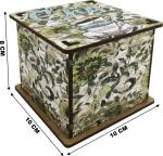 Caixa Organizadora Chá Xícaras 10x10x8cm Mdf