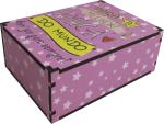 Caixa Organizadora Melhor Amiga  23X17X9cm Mdf 
