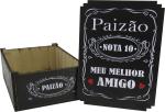 Caixa Organizadora Paizão Nota 10 23X17X9cm Mdf