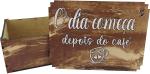 Caixa Organizadora Depois do Café  23X17X9cm Mdf