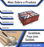 Caixa Organizadora Reino Unido  23X17X9 cm Mdf 