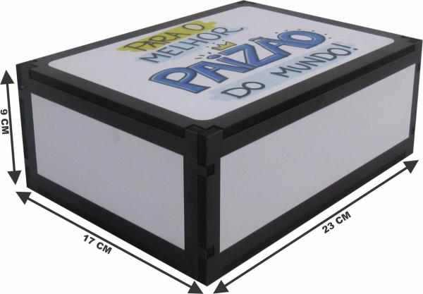 Caixa Organizadora Melhor Paizão do Mundo 23X17X9cm Mdf 