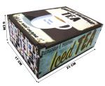 Caixa Organizadora Aced Tea 23X17X9cm Mdf 
