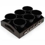 Kit 6 Xícaras Acrílica 