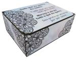 Caixa Organizadora Mantra 23X17X9cm Mdf 