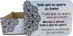 Caixa Organizadora Mantra 23X17X9cm Mdf 