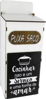 Puxa Saco Decorado Cozinhar Mdf