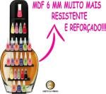 Expositor de Esmalte Laranja  Adesivado