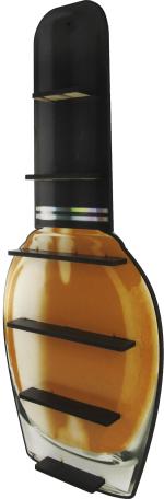 Expositor de Esmalte Laranja  Adesivado