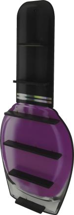 Expositor de Esmalte Lilas  Adesivado