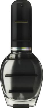 Expositor de Esmalte Preto  Adesivado