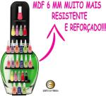 Expositor de Esmalte Verde  Adesivado