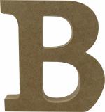 Letra B Individual de Mesa mdf 15 cm  